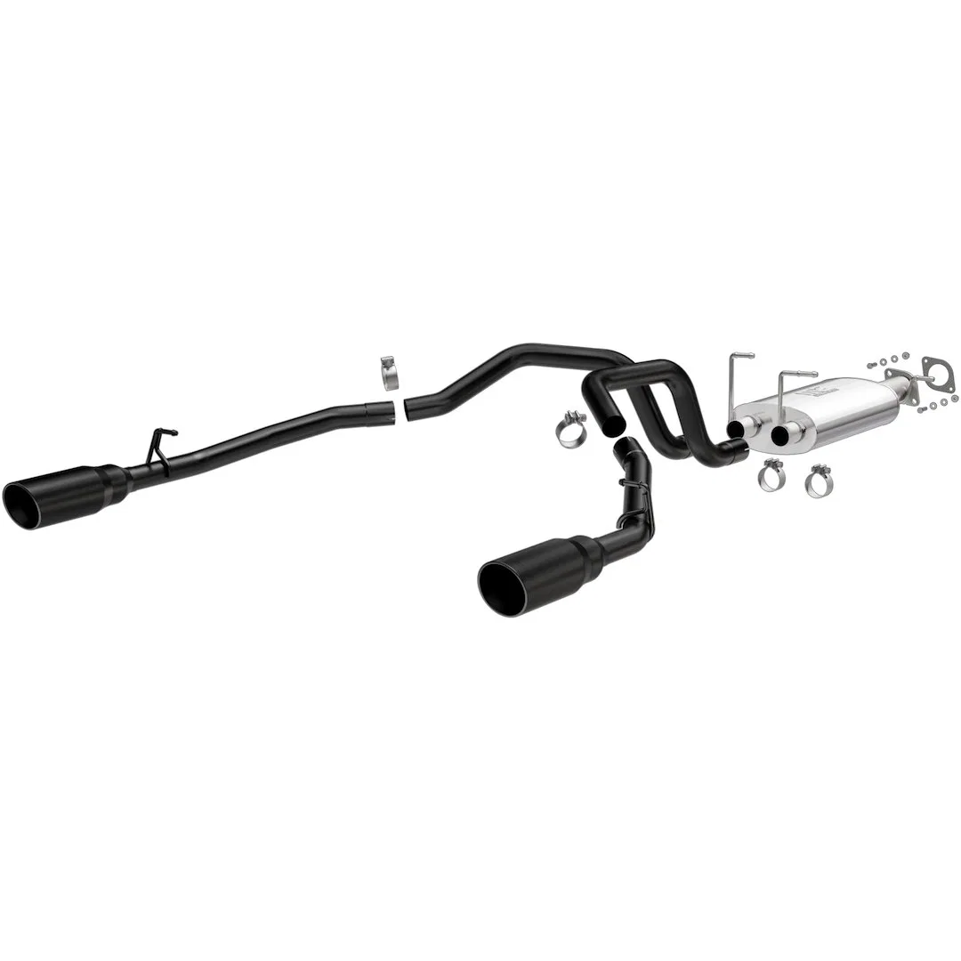 19430 – MAGNAFLOW Exhaust System Kit, Black Coated Stainless Steel With Stainless Steel Muffler 3 Inch Pipe Diameter ...